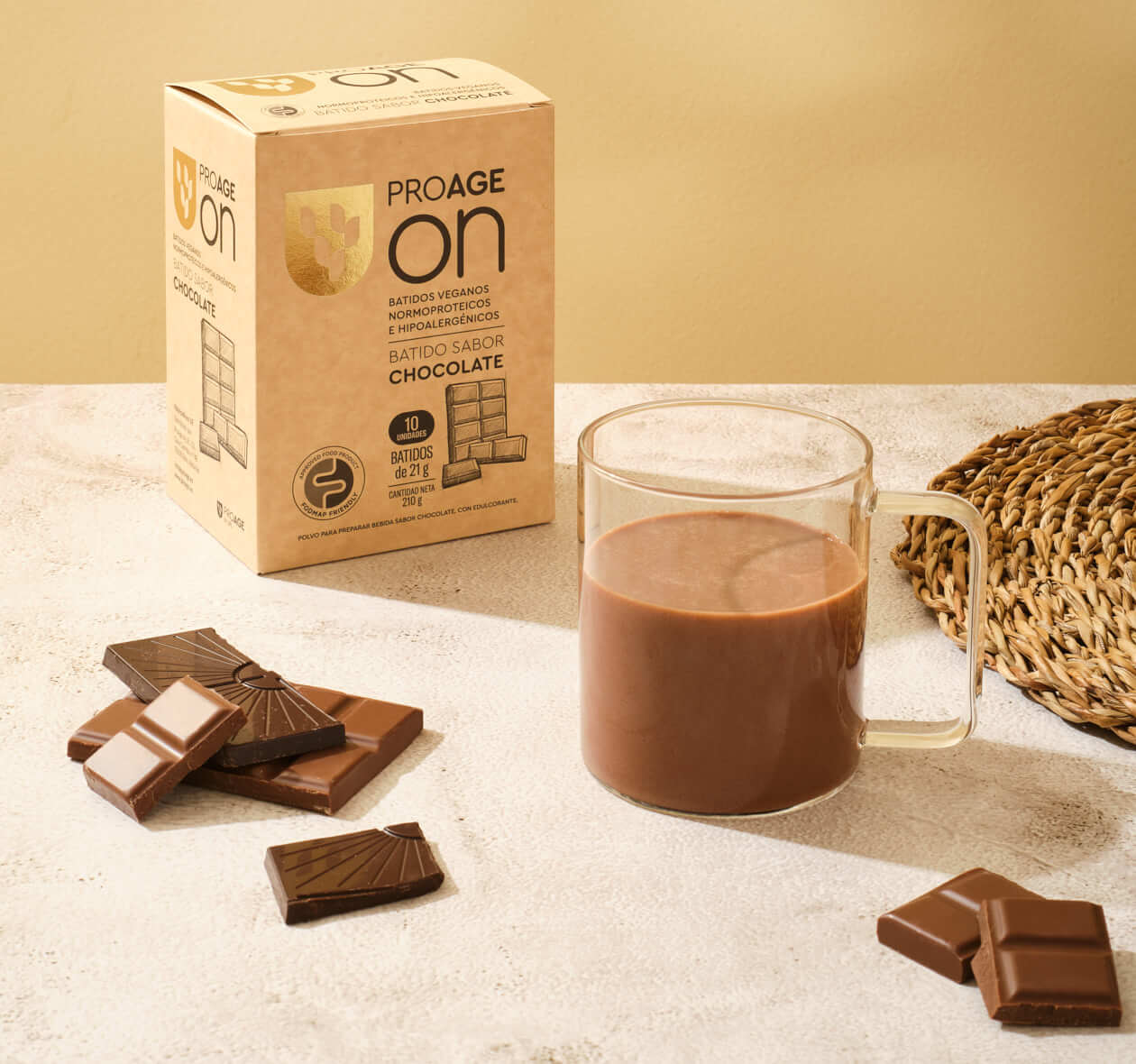 Proage on chocolate